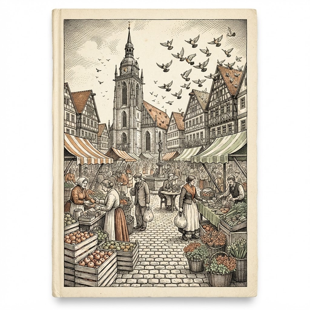 Cover of Der Markt am Morgen